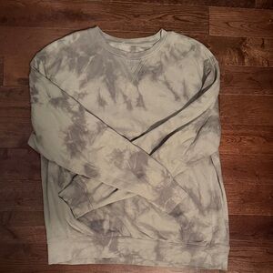 Katin Tie-Dye Gray Sweater